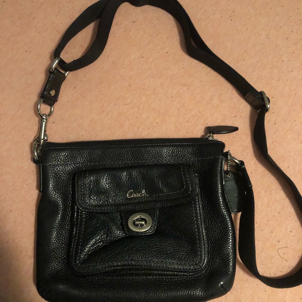 Authentic Coach cross body purse